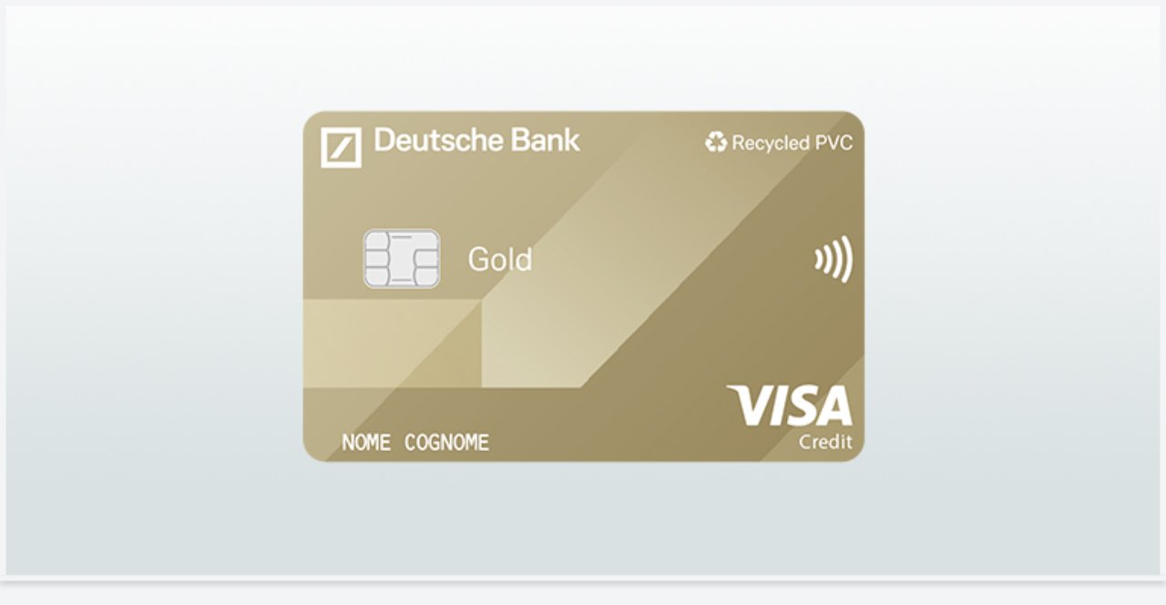 Immagine della Carta di Credito VISA Gold